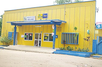 La poste de Gbegamey à Cotonou au Bénin