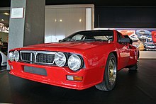 Photographie du prototype Lancia-Abarth SE 037 de 1980