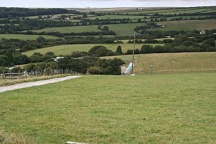 Land around Lantuel Farm Land around Lantuel Farm - geograph.org.uk - 225846.jpg