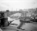 Brest : le Pont National en 1900 (photo de Pierre Petit [1831-1909])