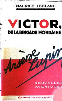 Leblanc - Victor de la brigade mondaine, 1934 (couverture).jpg