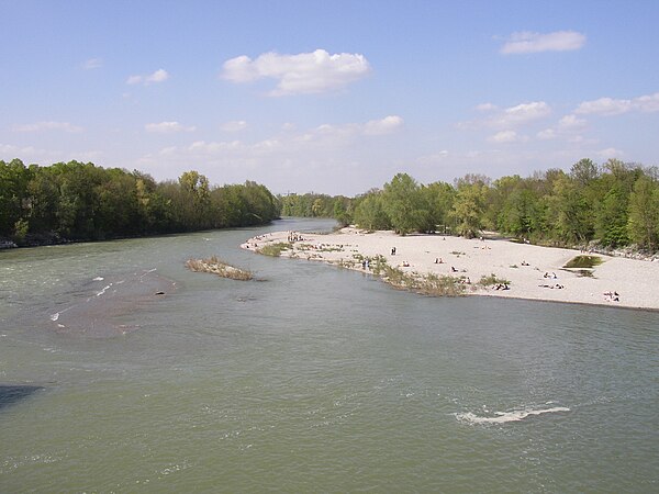 The Lech in Augsburg