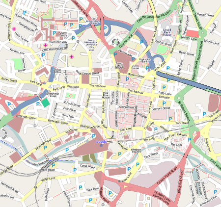 Leeds OpenStreetMap 2009 02 25