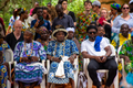 Les adeptes Vodouns au cours de la célébration de la fête de Vodoun à Ouidah au Bénin 112