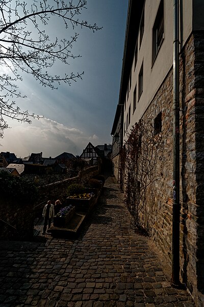 File:Limburg an der Lahn - Große Domtreppe - Pfarrweg - View West.jpg