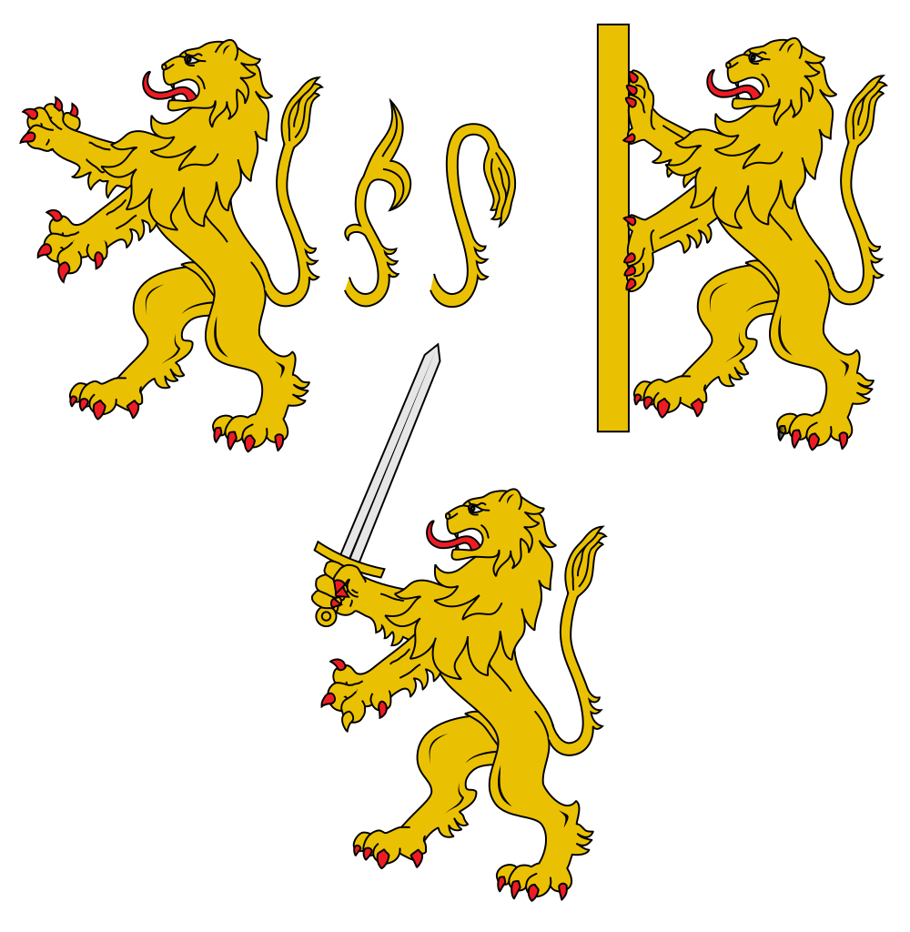 Free Free Lion Heraldry Svg 762 SVG PNG EPS DXF File