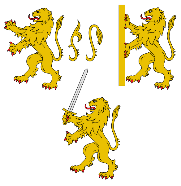 File:Lion rampant - Heraldry.svg - Wikimedia Commons