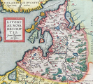 Livónia egy 1573-as térképen