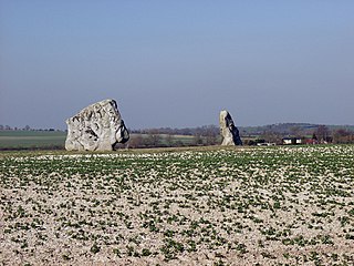 <span class="mw-page-title-main">The Longstones</span> Two standing stones in Wiltshire, England
