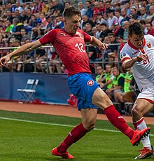 Lukash Masopust va Risto Radunovich, Chexiya Rp.-Chernogoriya EURO 2020 QR 10-06-2019 (kesilgan) .jpg