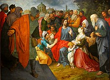 Kristus žehnající dětem Ambrosius Francken I.
