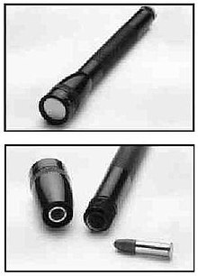 A gun disguised as a maglite Maglite zip gun.jpg