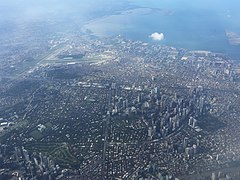 Makati-Pasay from air