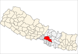 Makwanpur District – Beliggenhet