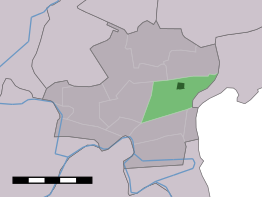 Kaart van Berkhout