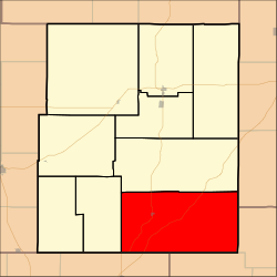 Map highlighting Matfield Township, Chase County, Kansas.svg