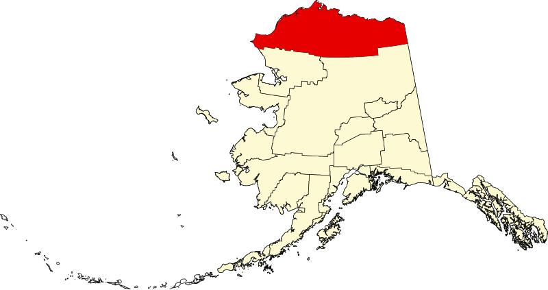 File:Map of Alaska highlighting North Slope Borough.svg
