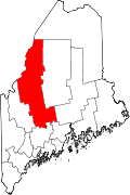 Map of Maine highlighting Somerset County.svg