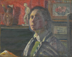Marie Sandholt - Selvportræt - 1913.png