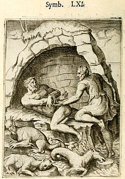 Menelaus and Proteus by Giulio Bonasone