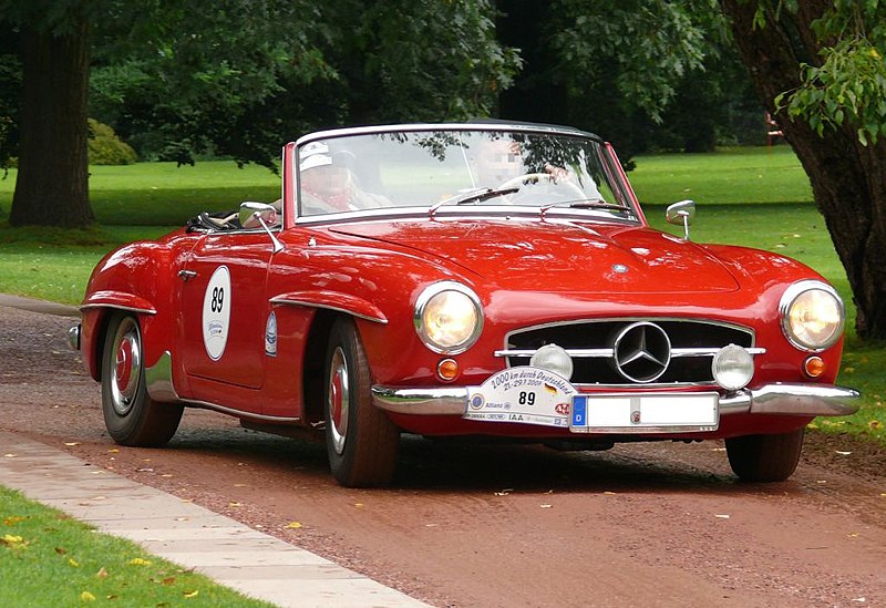 File:Mercedes-Benz 190 SL red vr.jpg