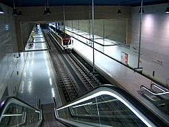 Aragón station (Line 5) Metrovalencia