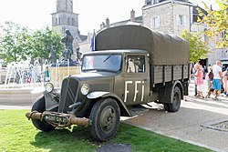 Mid 20th century Citroën military truck