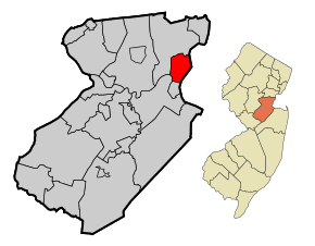 Middlesex County New Jersey Incorporated and Unincorporated areas Perth Amboy Highlighted.svg