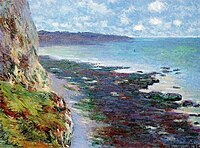 Cliff near Dieppe Monet w708.jpg