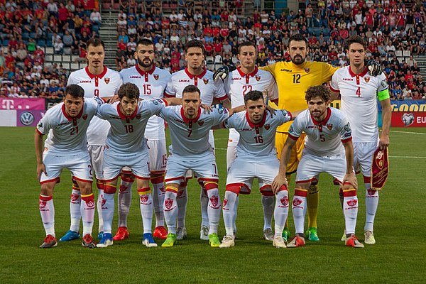 Montenegro national team squad in EURO 2020 qualifiers