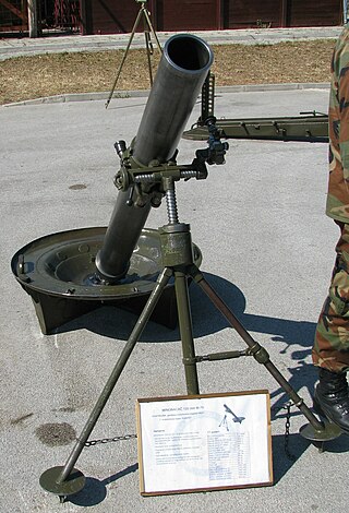 <span class="mw-page-title-main">M75 light mortar</span> Mortar