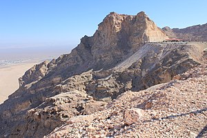 Вершина гори Джебель-Хафіт