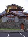 La bibliothèque, au hameau Prélaz.