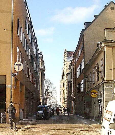 Munkbrogatan februari 2007