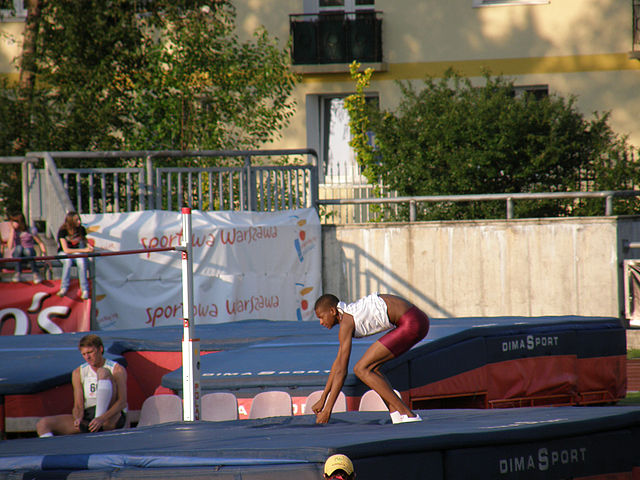 Mutaz Essa Barshim won Qatar's only gold in the men's high jump.