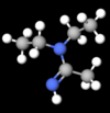 1,1-диэтилацетамидин, структурная формула