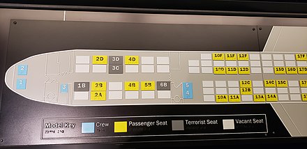 United Flight 93 seating chart