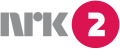 NRK2's third and current logo since 11 October 2011.