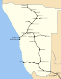 Vorschaubild für Schienenverkehr in Namibia