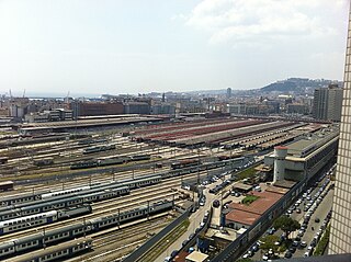 Napoli Centrale railway station railway station in Naples, Italy