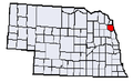 Nebraska NA majority in red