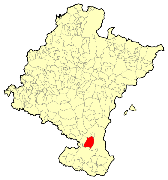 File:Navarra - Mapa municipal Arguedas.svg