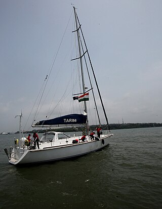 INSV <i>Tarini</i> Second sailboat member of the Indian Navy