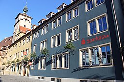 Neue Hauptgeschäftsstelle der Sparkasse Rothenburg ob der Tauber