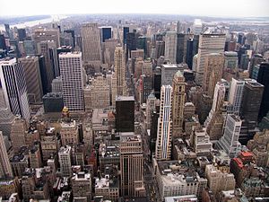 Pogled na New York iz zraka