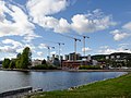 * Nomination Site of construction for the new hospital in Drammen.--Peulle 17:40, 9 October 2022 (UTC) * Withdrawn  Comment It's a shame, colors are good and perspective is ok. But toom uch grainy/noisy. Do you hav another version ? --Sebring12Hrs 06:43, 11 October 2022 (UTC)No, the zoom is off.  I withdraw my nomination--Peulle 11:40, 11 October 2022 (UTC)