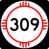 Marqueur State Road 309