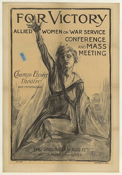 File:Neysa McMein - For Victory - Allied Women on War Service - Conference and Mass Meeting - Original.jpg