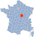 Hình thu nhỏ cho Xã của tỉnh Nièvre