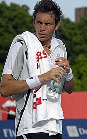 Nicolas Mahut swept the Cherbourg challenger, winning both singles and doubles titles. Nicolas Mahut at the 2008 Rogers Cup2.jpg